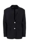 Prada Women's Midnight Wool Blend Blazer