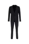 Prada Midnight Blue Wool Blend Suit In Black