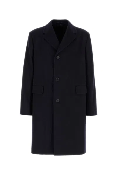 PRADA MIDNIGHT BLUE WOOL COAT