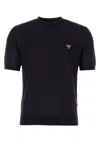 Prada Triangle-logo Cotton T-shirt