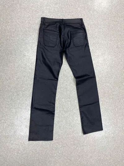 Pre-owned Prada Milano Black Indigo Denim Classic Jeans Size 32