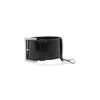 Prada Black Leather Wrist Strap In Black