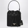 Prada Mini Bag Re-edition 1978 In Black Re-nylon In Pattern