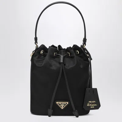 Prada Mini Bag Re-edition 1978 Re-nylon In Black