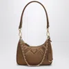 Prada Re-edition 1995 Mini Shoulder Bag In Brown