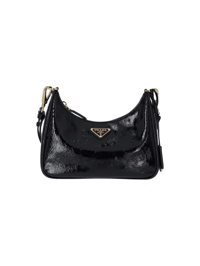 Prada Mini Bag "re-edition" In Black  