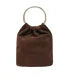 Prada Mini Bucket Bag In Brown