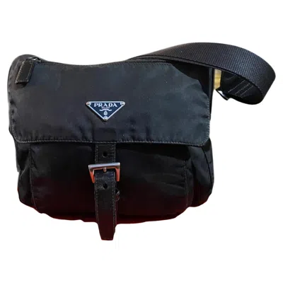 Pre-owned Prada Mini Crossbody Bag In Black