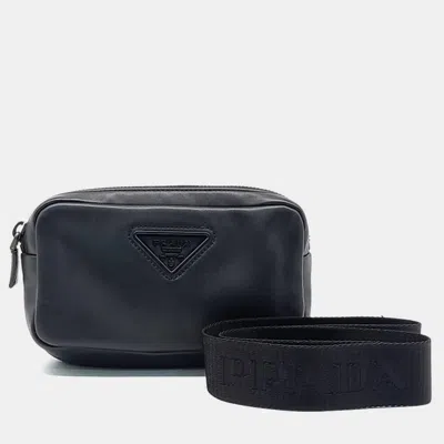 Pre-owned Prada Mini Crossbody Bag In Black