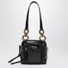 Prada Women's Mini Dangle Handbag Black | 1bb137ooo2cyr Color F0002 In Black