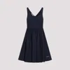 Prada Mini Dress In Bleu