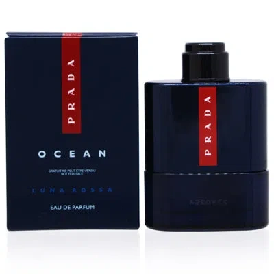 Prada Mini Edp Splash For Men - Luna Rossa Ocean In Transparent