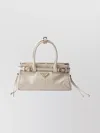 Prada Bonnie Mini-handtasche Aus Leder In White