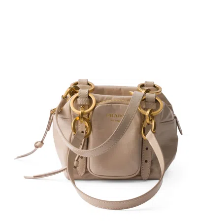 Prada Handbags. In Nude