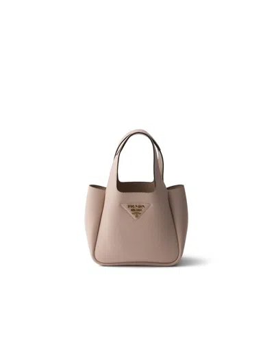 Prada Mini-handtasche Aus Leder