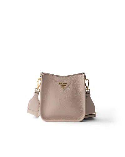 Prada Mini-schultertasche Aus Leder