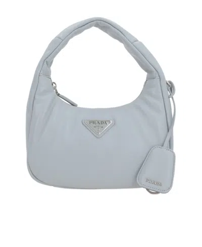 PRADA MINI LEATHER TOP HANDLE BAG
