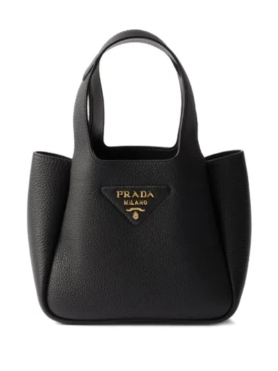 Prada Mini Leather Tote Bag