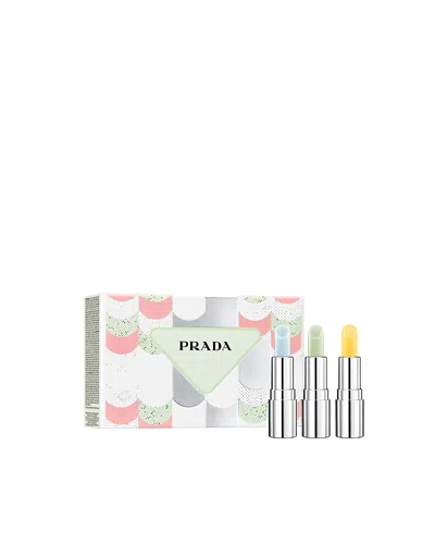 PRADA MINI LIP BALM TRIO GIFT SET ($75 VALUE)