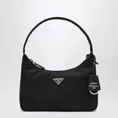 Prada Mini  Re-edition 2000 In Black Re-nylon Women