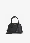 Prada Mini Promenade Leather Top Handle Bag
