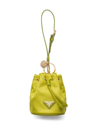 Prada Mini Re-edition 1978 Bag In Green