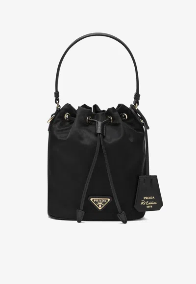 Prada Re-edition 1978 Mini Bag Aus Re-nylon In Navy