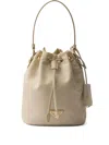 Prada Mini Re-edition 1978 Bucket Bag In Neutrals
