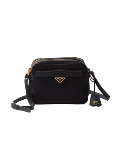 Prada Mini Re-edition 1978 Shoulder Bag In Black