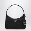 Prada Mini  Re-edition 2000 In Black Re-nylon