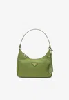 Prada Mini Re-edition 2005 Bag In Green