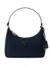 Prada Re-edition 2005 Re-nylon And Saffiano Mini Bag In Blue