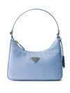 Prada Mini Re-nylon And Leather Re-edition 2005 Shoulder Bag