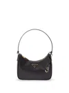 Prada Mini Re-edition In Black