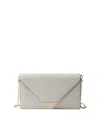 Prada Mini Saffiano Leather Bag In Gray