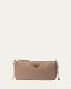 Prada Mini Saffiano Leather Shoulder Bag In F0236 Cipria