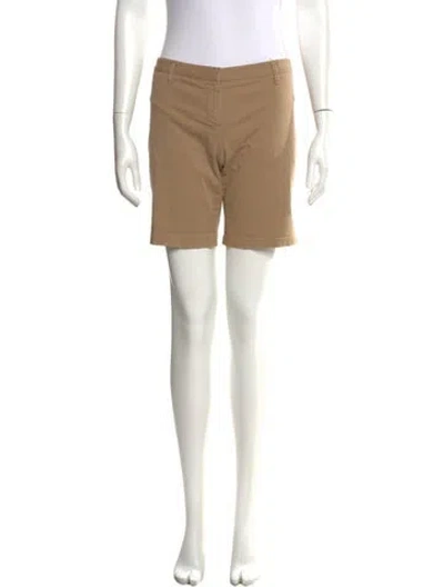 Pre-owned Prada Mini Shorts In Neutral