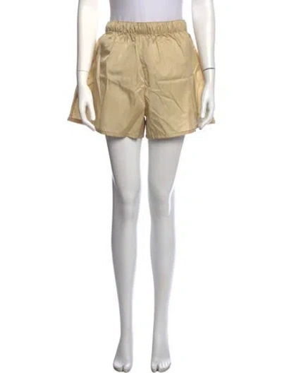 Pre-owned Prada Mini Shorts In Neutrals