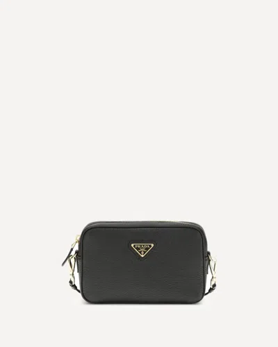 Prada Mini Shoulder Bag In Black