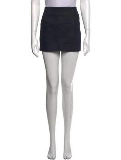 Pre-owned Prada Mini Skirt In Grey