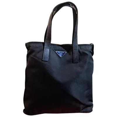 Pre-owned Prada Mini Tote Bag In Black