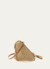 Prada Mini Triangle Top-handle Bag In F0018 Naturale