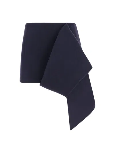 Prada Miniskirt In Blu