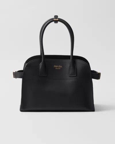 PRADA MITTELGROSSE TOTE BAG AUS LEDER