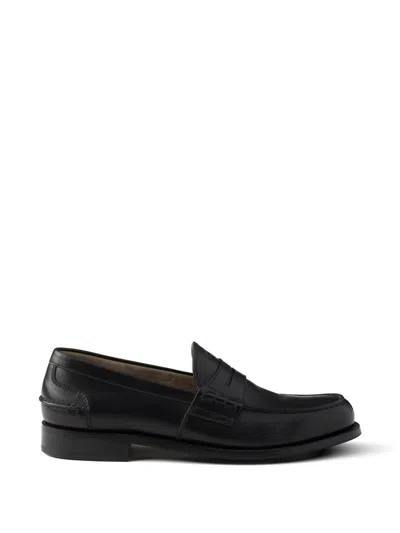 Prada Mocassini In Black
