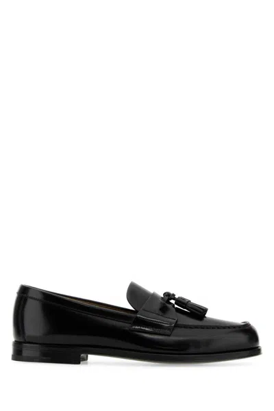 Prada Moccasters In Black