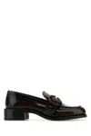 Prada Moccasters In Brown