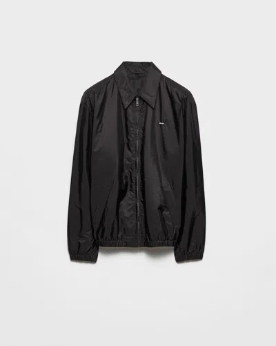 Prada Modern Quilted Jacket For Men In Black