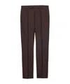 Prada Hose Aus Mohair Und Seide In Black