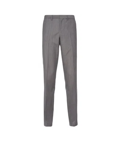 Prada Mohair And Silk Pants In Gray